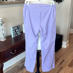 Lavender Cargo Scrubs Purple thumbnail 6