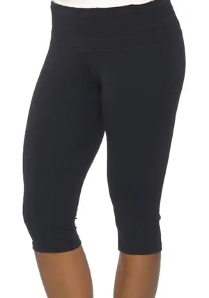 Prana Audrey Knicker size M capri low rise in grey running yoga thumbnail 1