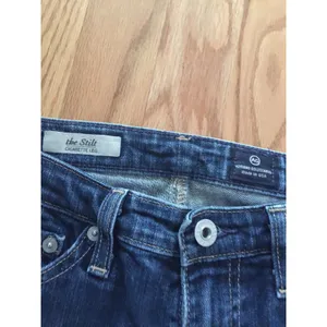 AG Adriano Goldschmied The Stilt Skinny‎ Straight Leg Jean, Dark Wash - Size 25 thumbnail 3
