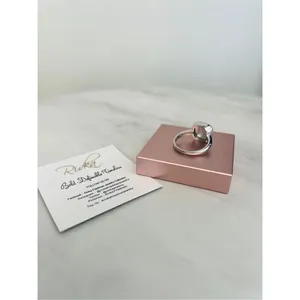 RIVKA FRIEDMAN Twisted Bezel Pavé CZ Ring, Silver Rhodium Plated, Size 6,‎ NWT thumbnail 13