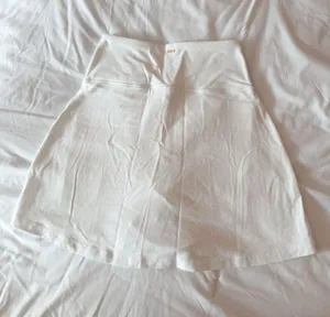PINK Victoria’s Secret White Crossover Waist Skirt Size XS thumbnail 2