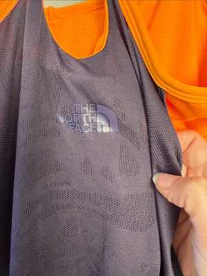 The North Face purple Tank with Bright Orange Straps thumbnail 5