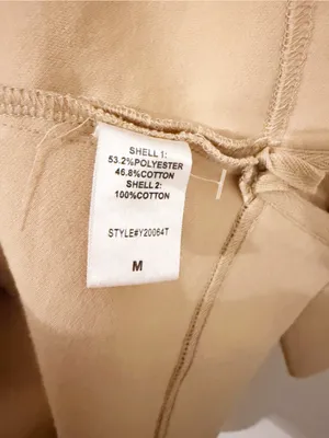 Pomander Place By Tuckernuck Charlotte French Terry Dress Beige Tan Size Medium thumbnail 6