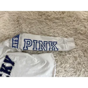 Victoria's Secret PINK Kentucky Wildcats Sequin Crop Long‎ Sleeve Shirt thumbnail 4
