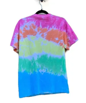 Liquid Blue Woodstock 2016 Tie Dye Short Sleeve Band Tee Shirt Medium thumbnail 2