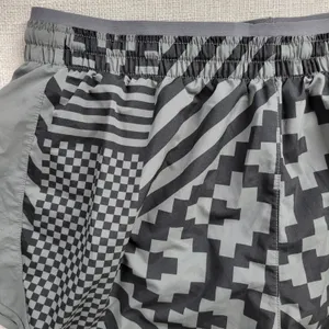 Nike Tempo Runway Lux Dri-FIT Women's M Black Gray Running Athletic Shorts thumbnail 9