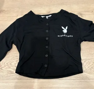 Playboy x Missguided Long Crop Sleeve thumbnail 1