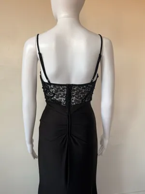 Black Lace Prom/Evening Gown thumbnail 7