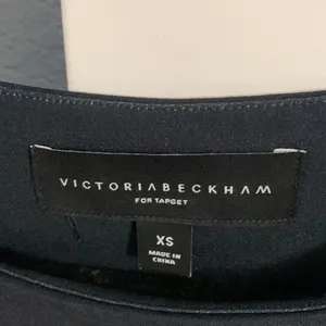 Victoria Beckham for Target black blouse with floral print size XS. thumbnail 2