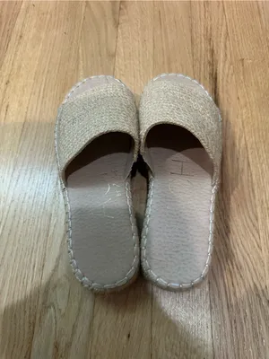 Women's Natural Woven Espadrille Slide - Neutral thumbnail 3
