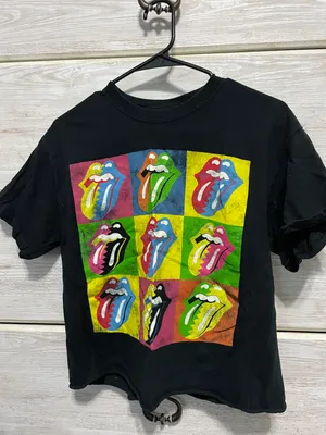 Urban Outfitters Black Rolling Stone Tee thumbnail 1