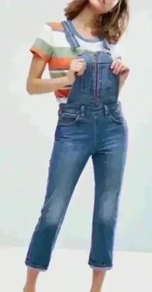 Levi's Levi Strauss & Co Denim Jeans Overalls Tag Label Western‎ Festival Cowboy thumbnail 1