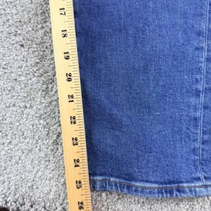 We‎ The Free Beacon Jeans Womens 30 High Rise Straight Leg Stretch Denim Blue thumbnail 6