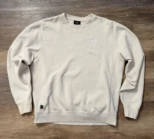 100 Thieves Topographic Contour Map Fleece Crewneck Sweatshirt Medium thumbnail 1