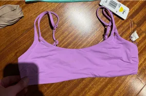L*Space Bikini top purple small thumbnail 2