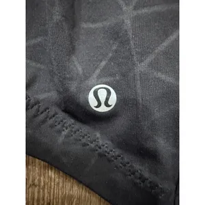 Lululemon Black Pedal Pace Dream Catcher Athletic Tank Top Size 4‎ thumbnail 3