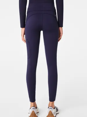 FIGS Ashland High Rise Scrub Legging Navy Blue Medium thumbnail 2