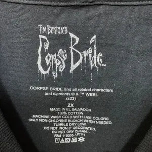 The Corpse Bride Emily & Victor Tim Burton T-Shirt 2XL thumbnail 4