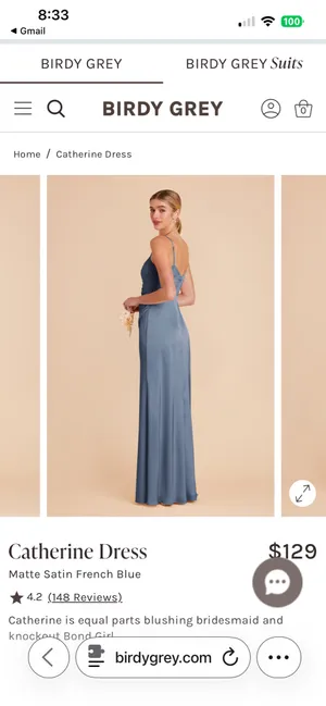 Birdy Grey Bridesmaid Dress thumbnail 6