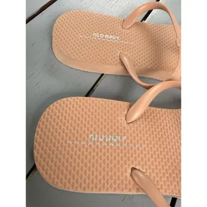 Old Navy Women Beige Pink T-Strap Sandals Partially Plant Based Size 8 thumbnail 7