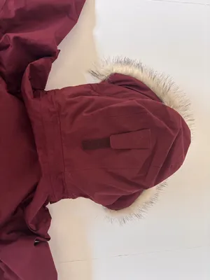 Columbia Women’s S Omni-Tech Omni-Heat Ski Snow Jacket Faux Fur Hood Burgundy thumbnail 10