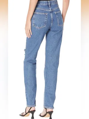 {28} We the Free Free People Lasso Denim Jeans Straight Leg thumbnail 2