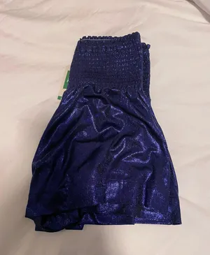 Pants Store Sparkle Swing Short Royal Blue Size XS thumbnail 3