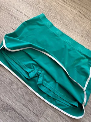 Nike Teal Golf Skort with White Logo Size XL thumbnail 6
