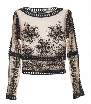 For love and lemons mesh top thumbnail 1