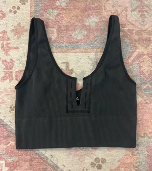 Urban Outfitters Our From Under Black Crop Top thumbnail 1