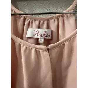 PARKER Top‎ Pink 100% Silk size M thumbnail 3