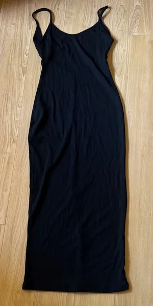 RUMORED Black MIDI Dress Size XS thumbnail 1