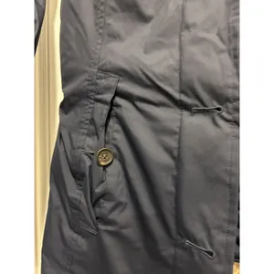 Timberland Women HyVent Waterproof 2 in 1 Trench Coat Blue Small Quilted Liner thumbnail 5