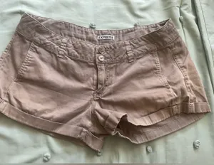 Express cargo shorts sz 6 thumbnail 1