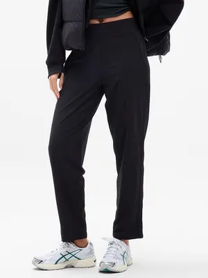 Athleta | Brooklyn Jersey Lined Stretch Mid Rise Pant Jogger Size 8 thumbnail 1