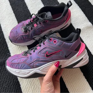 Nike Women's Y2K Purple and Pink Casual Sneakers thumbnail 2