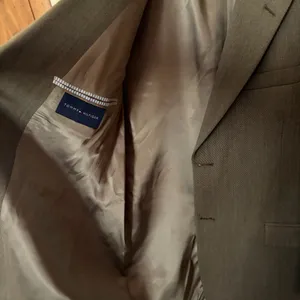 NWOT Tommy Hilfiger Topue skarkskin Worsted Wool blazer sport coat suit Sz 40 R thumbnail 9