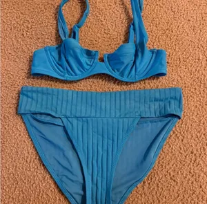 Aerie Blue Bikini Set thumbnail 1