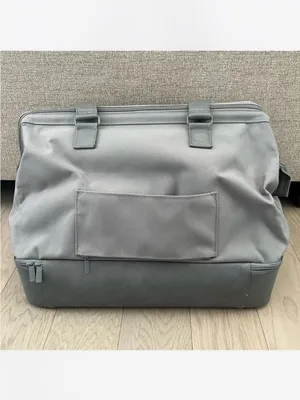 BEIS The Convertible Weekender Bag in Grey thumbnail 5