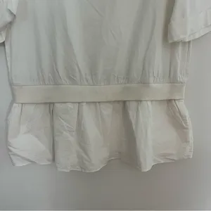 Free People Pullover Drop Waist Cotton Mini tunic shirt dress Size XS NEW thumbnail 2