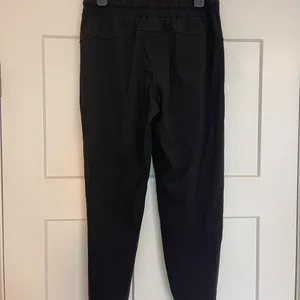 Women's Black Joggers with Drawstring Waist Size M thumbnail 2