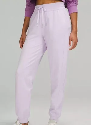 Lululemon Lavender Scuba High Rise French Terry Jogger thumbnail 1
