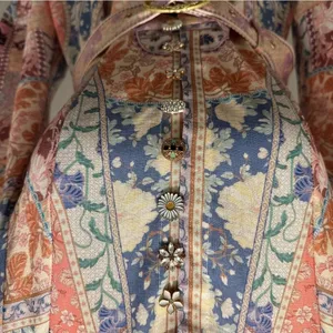 Colorful Patchwork Long Sleeve Dress thumbnail 2
