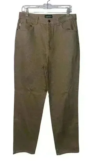 Lauren Ralph Lauren Womens Tan‎ Straight Jeans, Size 12 thumbnail 1