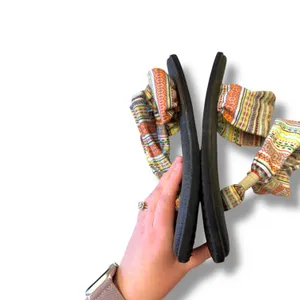Sanuk Yoga Sling 2 Sandals Women's Size‎ 9 Black Multicolor Stretch Comfort thumbnail 2
