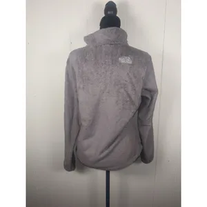 The North Face Osito Fleece Jacket‎ Womens Medium Gray Full Zip Soft High Pile thumbnail 3