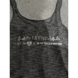 Lululemon San Francisco Marathon Grey Tank Top Women's Sz L thumbnail 2