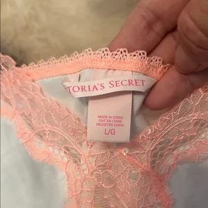 Victoria's Secret White Chemise with Pink Lace thumbnail 6