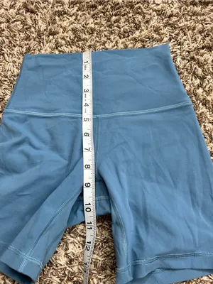 Lululemon Align High-Rise Short 6 Utility Blue Sz 2 thumbnail 13