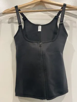 Waist Training Top Black thumbnail 1